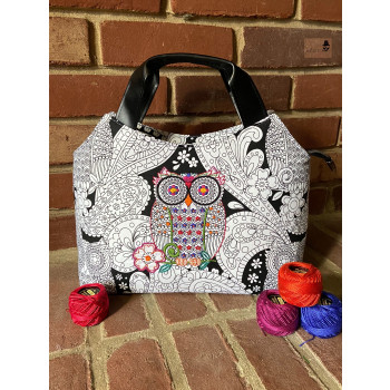 The Hope Handbag from Sewing Patterns by Mrs H - made by @Abbe_Coury