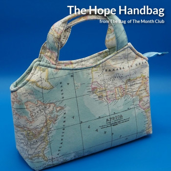 The Hope Handbag from Sewing Patterns by Mrs H - made by Double Dutch Stitching