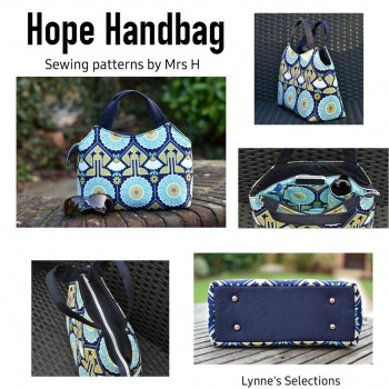 The Hope Handbag from Sewing Patterns by Mrs H - made by @LynnesSelections
