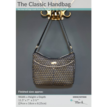 The Classic Handbag from Sewing Patterns by Mrs H - front cover