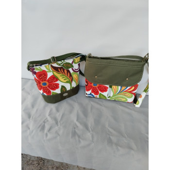The Awesome Oval Bag and The Midi Bag from Sewing Patterns by Mrs H, made by Marcia Pantin from D Lady Finery
