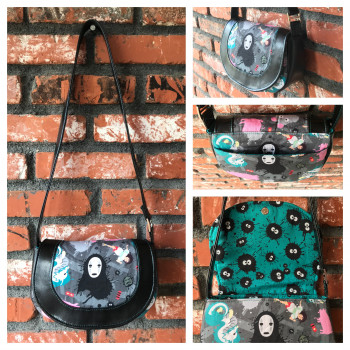 Katie's Spirited Away Bag: The Sassy Saddlebag by Sewing Patterns by Mrs H