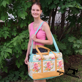 The Getaway Bag by Sewing Patterns by Mrs H