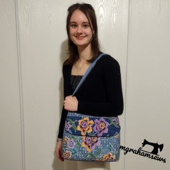 The Midi Bag from Sewing Patterns by Mrs H, made by M Graham Sews