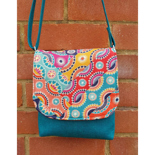 The Crossbody Bag Pattern from Sewing Patterns by Mrs H Sewing Patterns ...