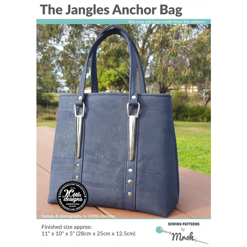 The Jangles Anchor Bag Pattern from Sewing Patterns by Mrs H Sewing ...