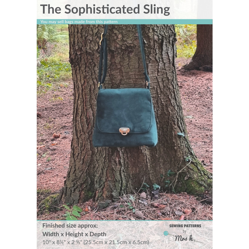 The Sling Bag PDF Pattern from Sewing Patterns by Mrs H Sewing