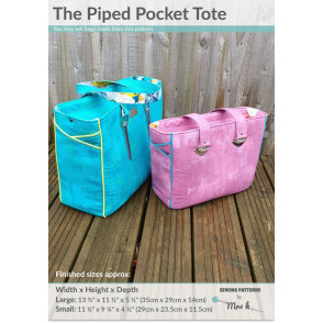 The Piped Pocket Tote