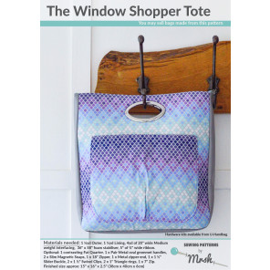 The Window Shopper Tote sewing pattern by Mrs H