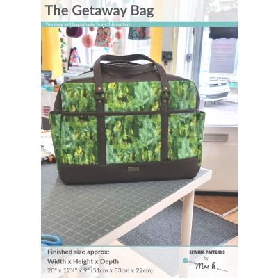 The Getaway Bag by Sewing Patterns by Mrs H