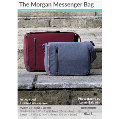 The Morgan Messenger Bag from Sewing Patterns by Mrs H