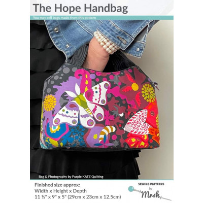 The Hope Handbag from Sewing Patterns by Mrs H - Front Cover