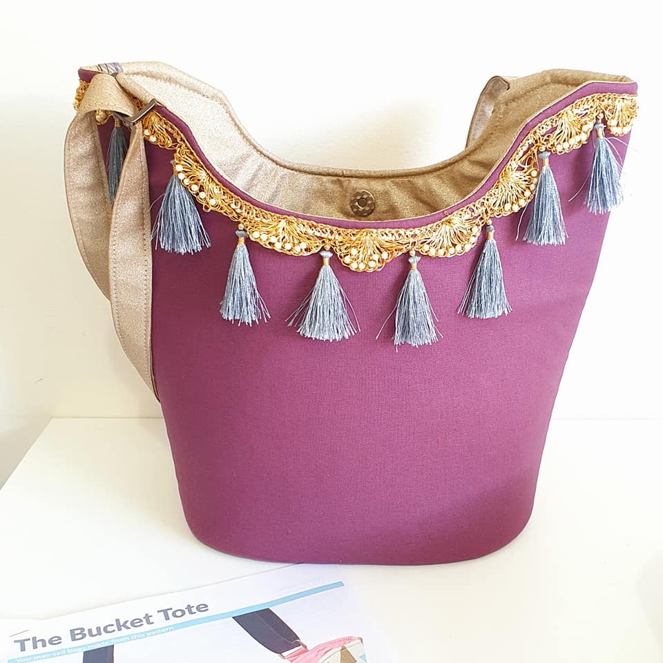 The Bucket Tote from Sewing Patterns by Mrs H