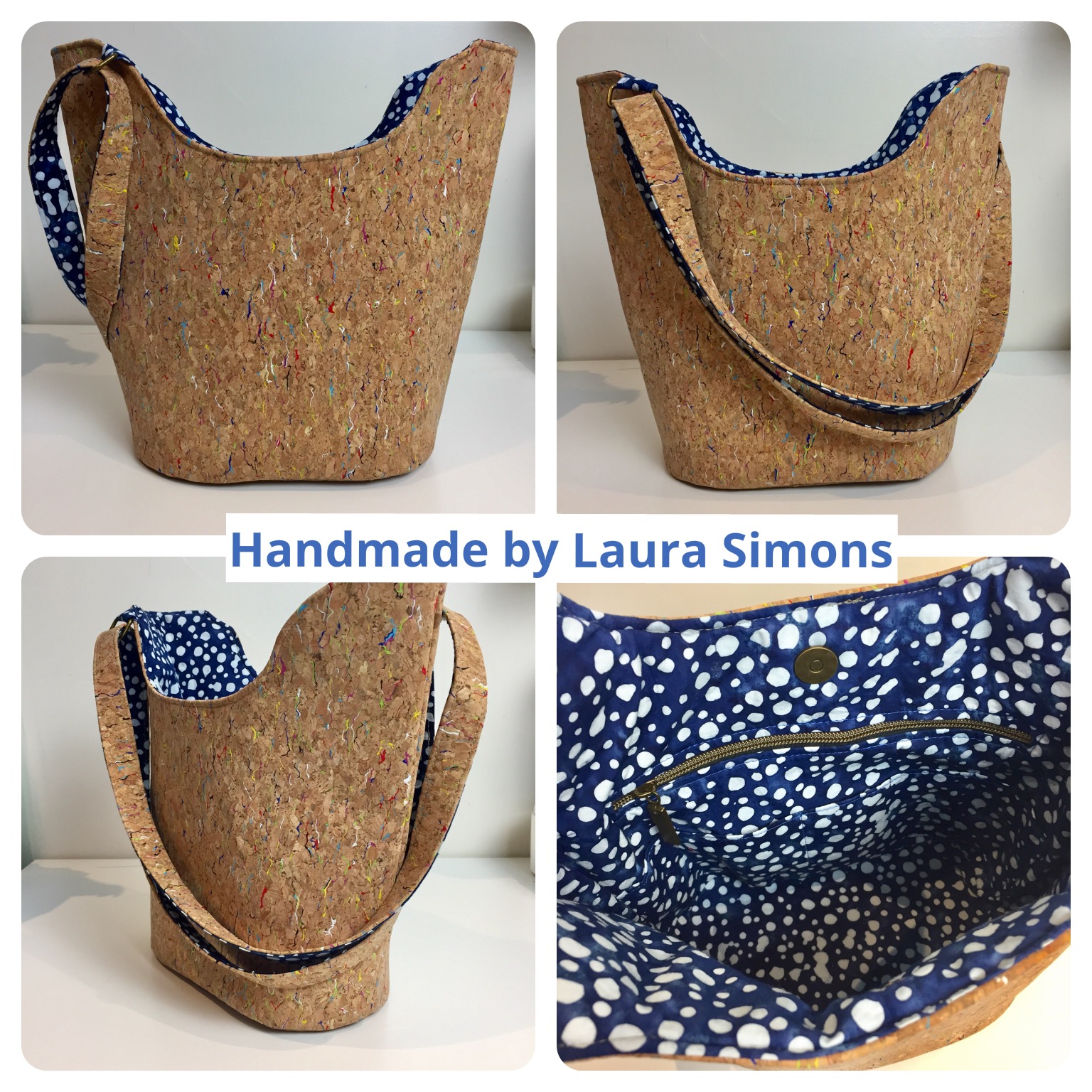 The Bucket Tote, made by Handmade by Laura Simons