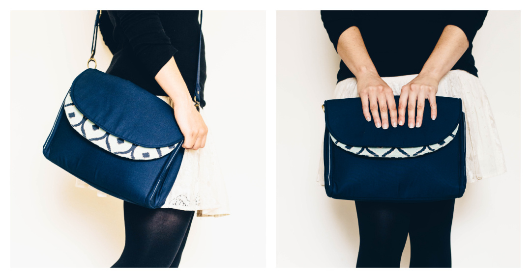 Leading Lady Oversized Clutch (Captivating Clutch) from Sewing Patterns by Mrs H