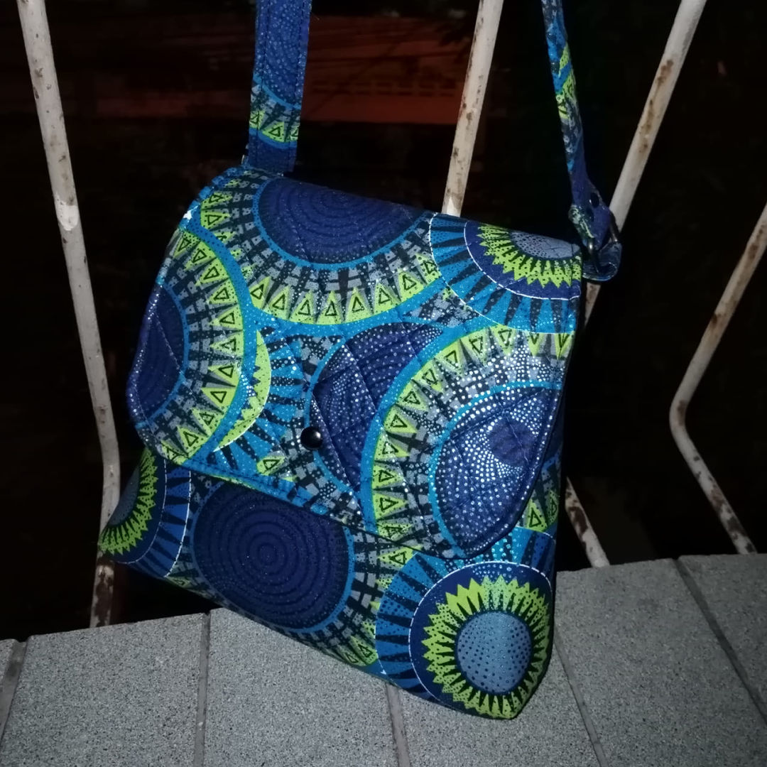 Sophisticated Sling Bag made by Marcia Pantin from D Lady Finery
