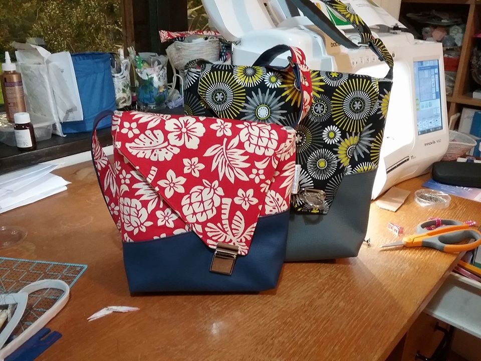 The Squiffy Sling Bag from Sewing Patterns by Mrs H, made by LBP Bespoke