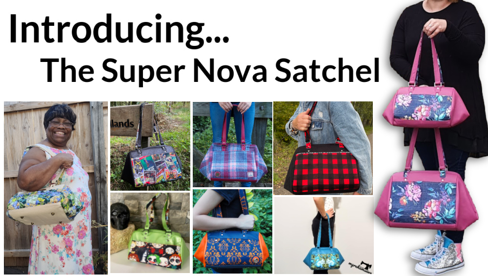 Introducing The Super Nova Satchel designed by Samantha from Sewing Patterns by Mrs H